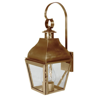 Stanfield One Light Wall Mount in Antique Brass (196|7637ABCIMCLR)