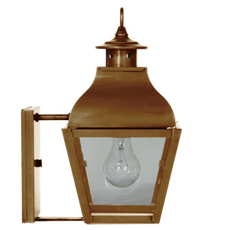 Stanfield One Light Wall Mount in Antique Brass (196|7611ABMEDCLR)