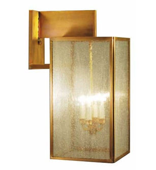 Midtown Four Light Wall Bracket in Antique Brass (196|7547ABLT4SMG)