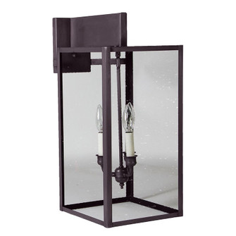 Midtown Three Light Wall Mount in Dark Brass (196|7537DBLT3CSG)