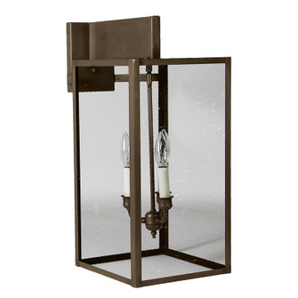 Midtown Three Light Wall Mount in Dark Antique Brass (196|7537DABLT3CSG)