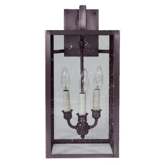 Midtown Three Light Wall Mount in Dark Brass (196|7527DBLT3SMG)