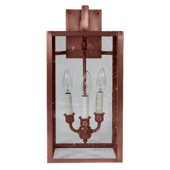 Midtown Three Light Wall Mount in Antique Copper (196|7527ACLT3SMG)