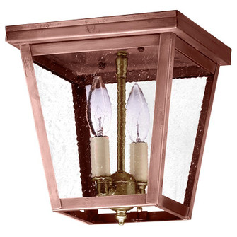 Flush Two Light Flush Mount in Antique Copper (196|7324ACLT2SMG)