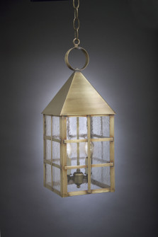 York Two Light Hanging Lantern in Antique Brass (196|7142ABLT2SMG)