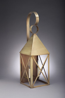 York Two Light Wall Mount in Antique Brass (196|7051ABLT2CLR) York Two Light Wall Mount in Antique Brass (196|7051ABLT2CLR)