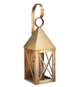 York One Light Wall Mount in Antique Brass (196|7051ABCIMCLR)