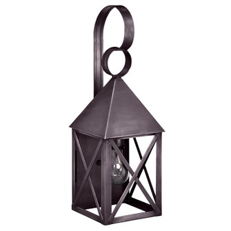 York One Light Wall Mount in Dark Brass (196|7031DBMEDCLR)