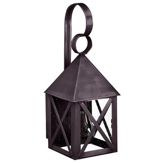 York One Light Wall Mount in Dark Brass (196|7011DBMEDSMG)