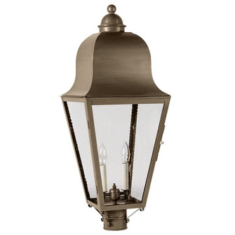 Imperial Two Light Post Mount in Dark Antique Brass (196|6423DABLT2SMG)