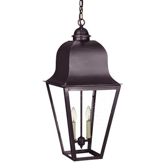 Imperial Two Light Hanging Lantern in Dark Brass (196|6422DBLT2CSG)
