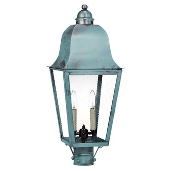 Imperial Two Light Post Mount in Verdi Gris (196|6413VGLT2SMG)
