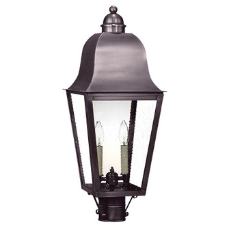Imperial Two Light Post Mount in Dark Brass (196|6413DBLT2SMG)