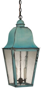 Imperial Two Light Hanging Lantern in Verdi Gris (196|6412VGLT2SMG)