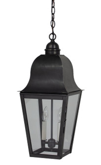 Imperial Two Light Hanging Lantern in Dark Brass (196|6412DBLT2CLR)