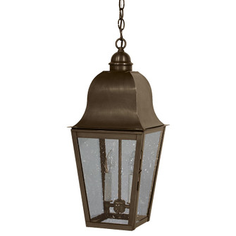Imperial Two Light Hanging Lantern in Dark Antique Brass (196|6412DABLT2SMG)