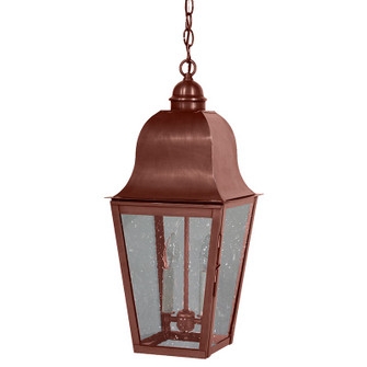 Imperial Two Light Hanging Lantern in Antique Copper (196|6412ACLT2SMG)