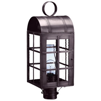 Adams One Light Post Mount in Dark Brass (196|6153DBCIMSMG)