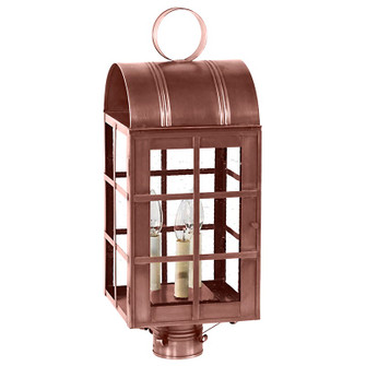 Adams Three Light Post Mount in Antique Copper (196|6153ACLT3CSG)