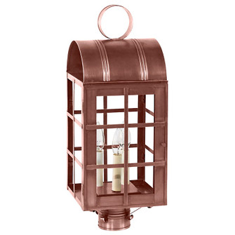 Adams Three Light Post Mount in Antique Copper (196|6153ACLT3CLR)