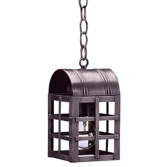 Adams One Light Hanging Lantern in Dark Brass (196|6112DBMEDCSG)