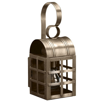 Adams One Light Wall Mount in Dark Antique Brass (196|6111DABMEDCLR)