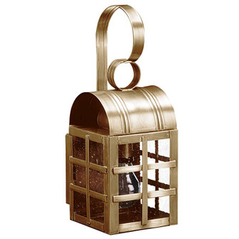 Adams One Light Wall Mount in Antique Brass (196|6111ABMEDSMG)