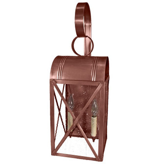 Adams Two Light Wall Mount in Antique Copper (196|6051ACLT2SMG)