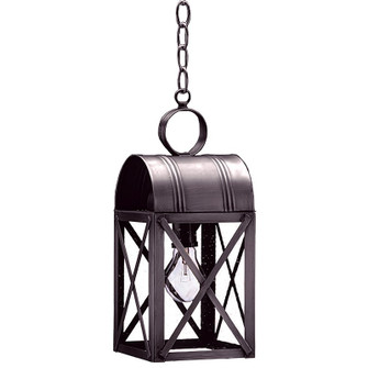 Adams One Light Hanging Lantern in Dark Brass (196|6032DBMEDCSG)