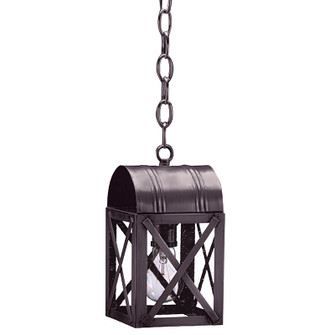 Adams One Light Hanging Lantern in Dark Brass (196|6012DBMEDCSG)