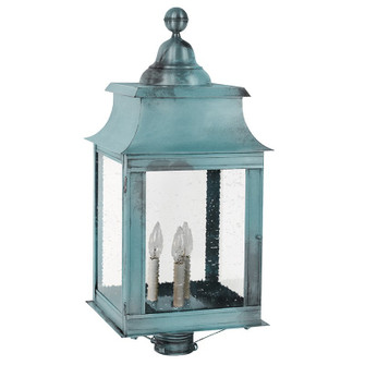 Concord Three Light Post Mount in Verdi Gris (196|5653VGLT3CSG)