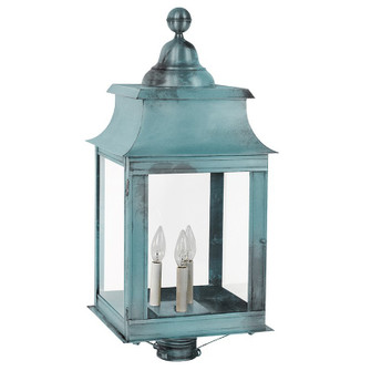 Concord Three Light Post Mount in Verdi Gris (196|5653VGLT3CLR)