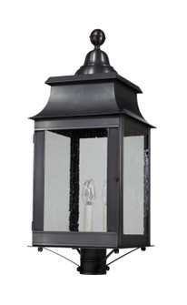 Concord Three Light Post Mount in Dark Brass (196|5653DBLT3CSG)