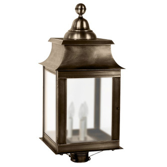Concord Three Light Post Mount in Dark Antique Brass (196|5653DABLT3FST)