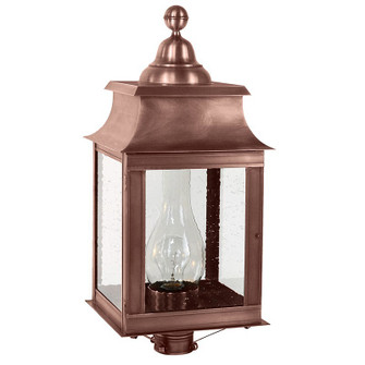 Concord One Light Post Mount in Antique Copper (196|5653ACCIMCSG)