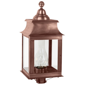 Concord One Light Post Mount in Antique Copper (196|5653ACCIMCLR)