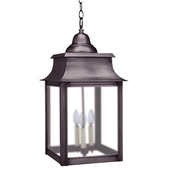Concord Three Light Hanging Lantern in Dark Brass (196|5652DBLT3FST)