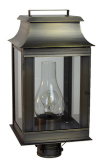 Concord One Light Post Mount in Dark Antique Brass (196|5643DABCIMCLR)