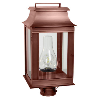 Concord One Light Post Mount in Antique Copper (196|5643ACCIMCLR)