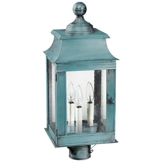 Concord Three Light Post Mount in Verdi Gris (196|5633VGLT3SMG)