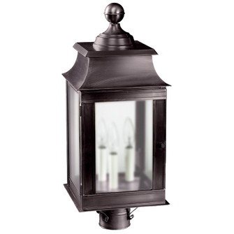 Concord Three Light Post Mount in Dark Brass (196|5633DBLT3FST)