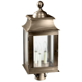 Concord Three Light Post Mount in Dark Antique Brass (196|5633DABLT3FST)