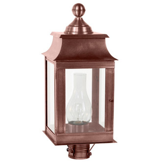 Concord One Light Post Mount in Antique Copper (196|5633ACCIMFST)
