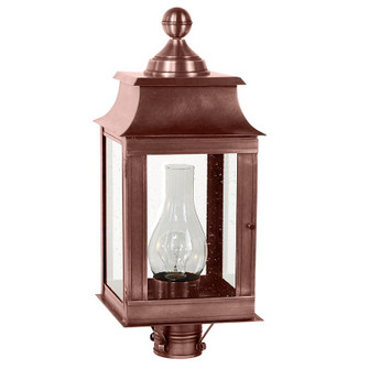 Concord One Light Post Mount in Antique Copper (196|5633ACCIMCSG)