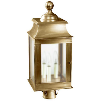Concord Three Light Post Mount in Antique Brass (196|5633ABLT3FST)