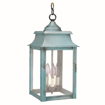 Concord Three Light Hanging Lantern in Verdi Gris (196|5632VGLT3FST)