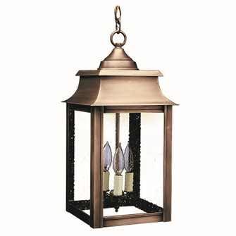 Concord Three Light Hanging Lantern in Dark Antique Brass (196|5632DABLT3SMG)
