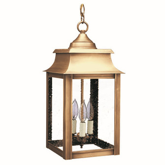 Concord Three Light Hanging Lantern in Antique Brass (196|5632ABLT3SMG)