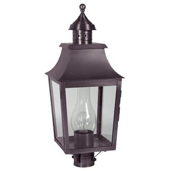 Sharon One Light Post Mount in Dark Brass (196|5543DBCIMCLR)