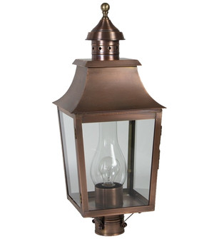 Sharon One Light Post Mount in Antique Copper (196|5543ACCIMCLR)